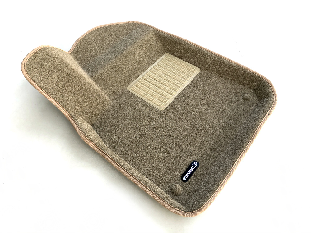 Коврики салона текст. 3D euro-std POR. Cayenne (2018-) /VW Touareg (2018-) (БЕЖ) (EMC3D) NP1